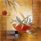 Bamboo Paintings - Afternoon Bamboo Leaves IV by Lanie Loreth